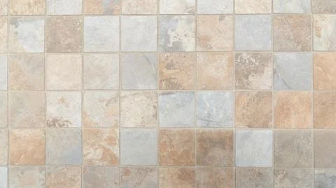 Ceramic tiles patterns from tilling mosaic brown tile brown background Stock Photos