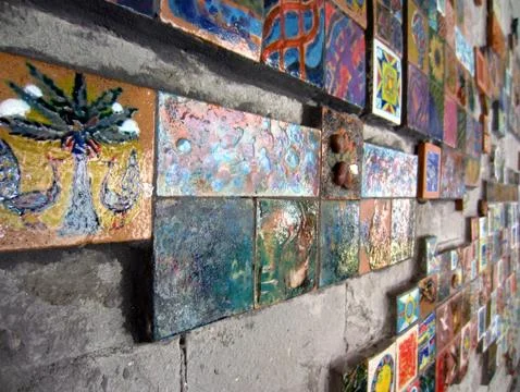 Ceramic tiles Stock Photos