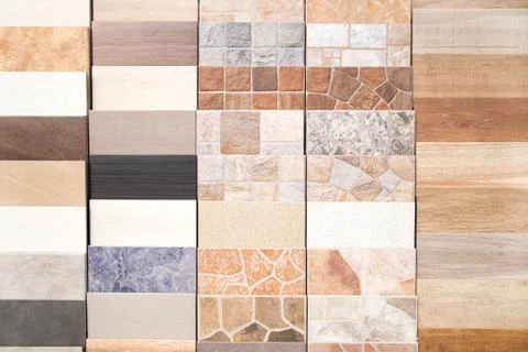 Ceramic tiles Stock Photos