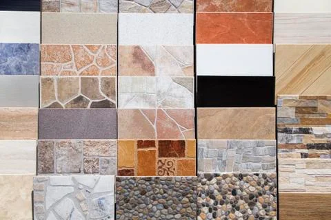 Ceramic tiles Stock Photos