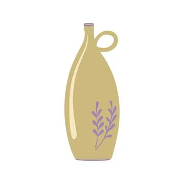 Ceramic vase Illustrazione stock