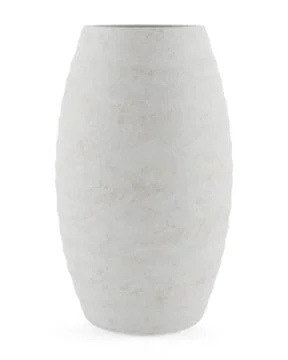 Ceramic vase isolated on white background Stock Illustration