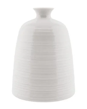 Ceramic vase isolated on white background. 3d illustration Stock Illustration