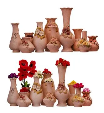 Ceramic vase Stock Photos