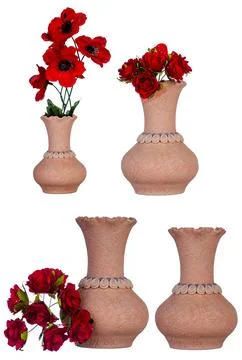 Ceramic vase Stock Photos