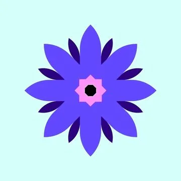 Ceramic vintage batik tile pattern geometric design Abstract Pattern background Stock Illustration