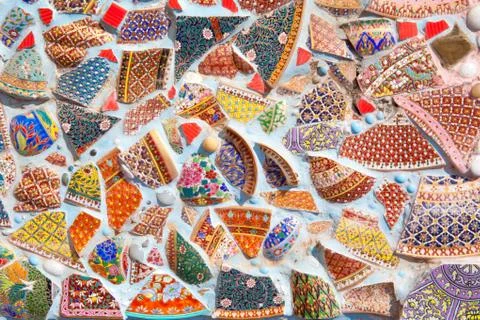 Ceramic wall Stock Photos