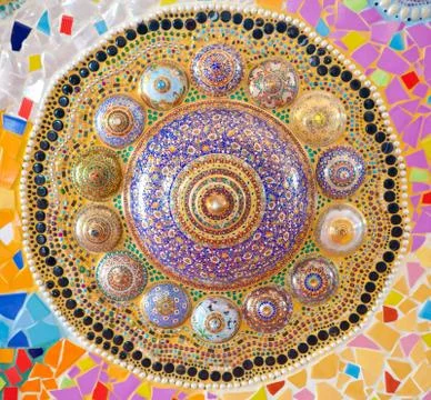 Ceramic wall Stock Photos