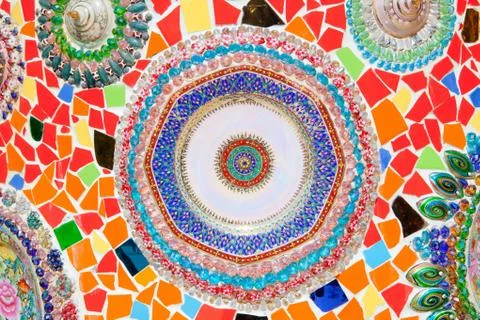 Ceramic wall Stock Photos