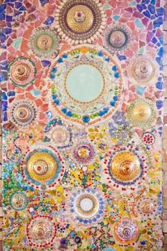 Ceramic wall Stock Photos