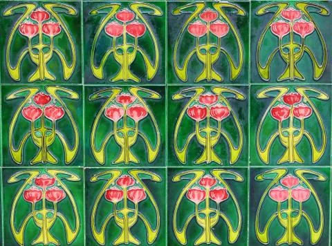 Ceramic wall Stock Photos