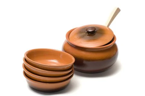 Ceramic ware. Stock Photos