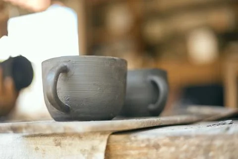 Ceramic workshop. Stock Photos