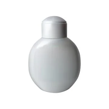 Ceramics bottle for cosmetics. Stock Illustration