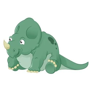 Ceratops Stock Illustration