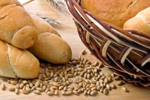 Cereal background Stock Photos