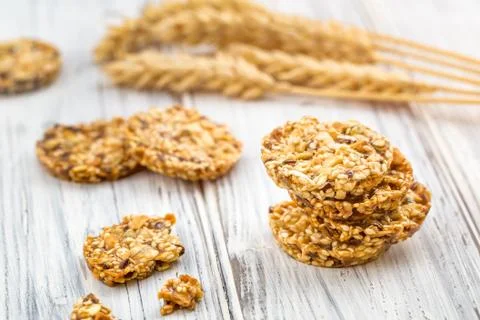 Cereal biscuit Stock Photos