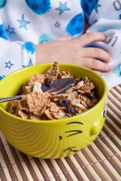 Cereal bowl Stock Photos