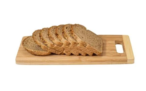 Cereal bread on a cutting board Stock Photos