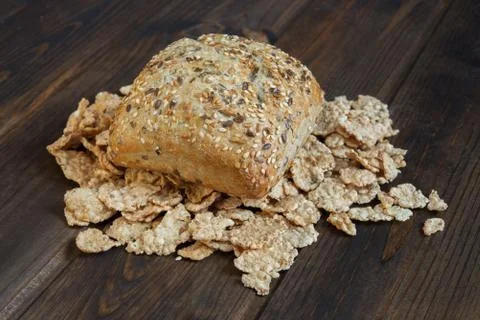 Cereal bread Foto stock