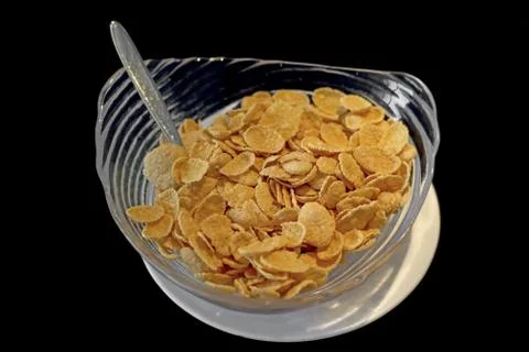 Cereal corn flakes Stock Photos