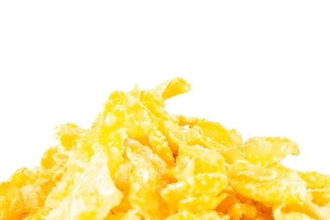 Cereal corn isolated on white background Stock Photos