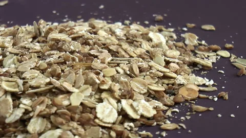Cereal flakes Stock Footage 91963517