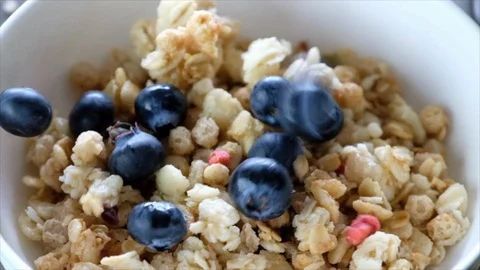 Cereal Stock Footage 90229033