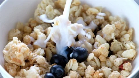 Cereal Stock Footage 90229281