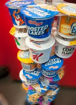 Cereal To Go Boxes Stock Photos