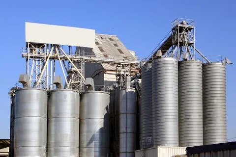 Cereal industry Foto stock