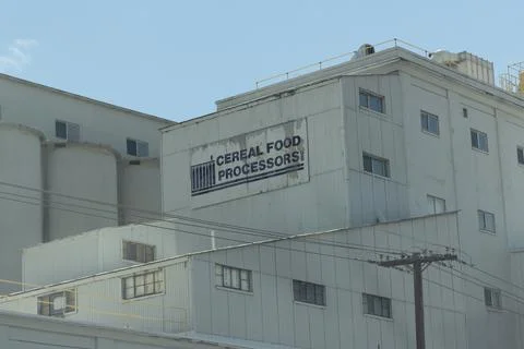 Cereal Processing Plant Stock Photos