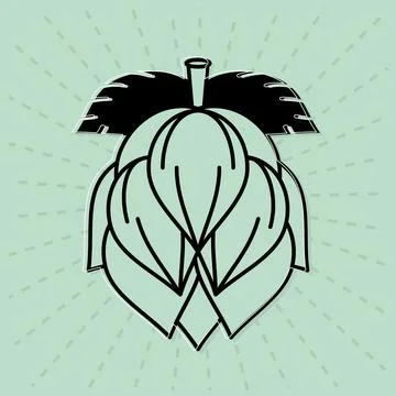 Cereal wheat ears Stock Illustration