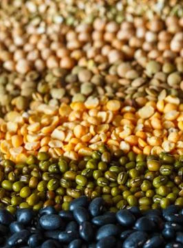 Cereals background Foto stock