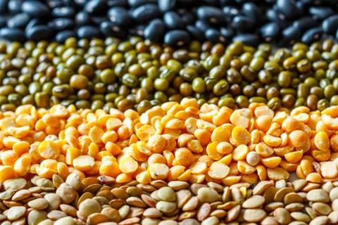 Cereals background Stock-Fotos