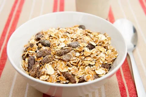Cereals for breakfast Stock Photos