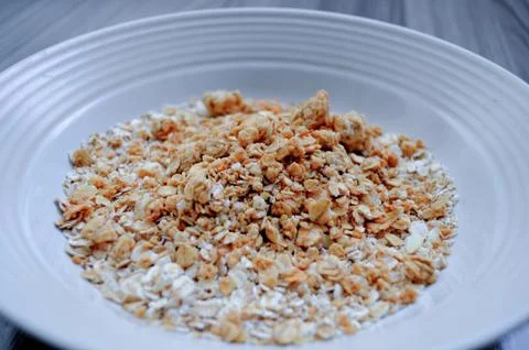 Cereals dish Stock Photos