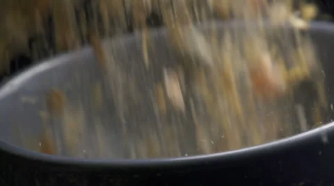 Cereals muesli Stock Footage 49744469