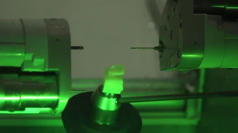 Cerec grinding unit Video stock 61155966