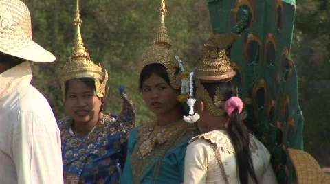 Ceremonial displays Stock Footage 535591