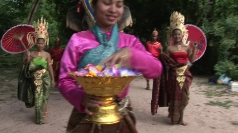 Ceremonial displays Stock Footage 536221