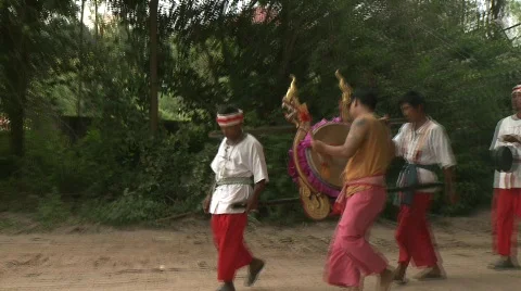 Ceremonial displays Video stock 536433