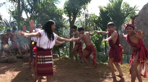 Ceremonial rites, dancing Stock Footage 517737