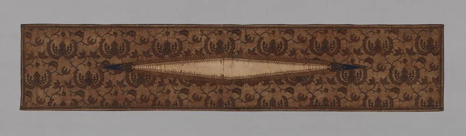 Ceremonial Undergarment (Kampuh) Java. Cotton, plain weave; wax resist dye... Fotos de archivo