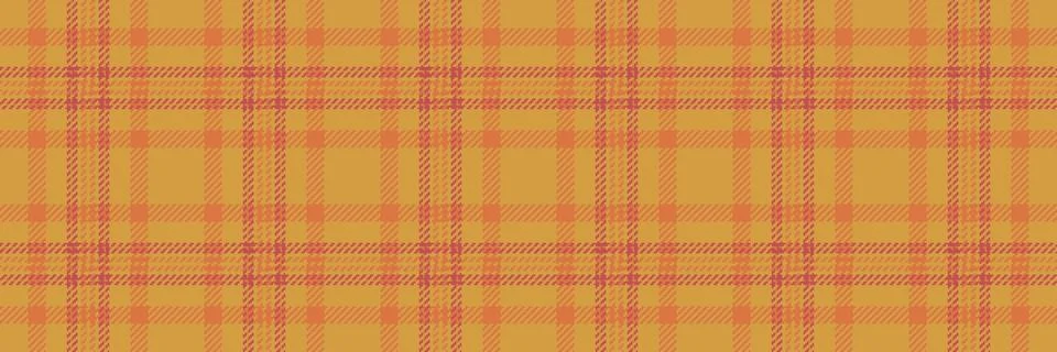 Ceremony background fabric pattern, orange texture check vector. Serene sea.. Stock Illustration