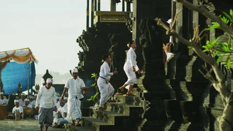 Ceremony in Canggu, Bali 動画素材 218454129