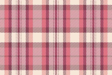 Ceremony pattern tartan fabric, beige plaid vector check. Simplicity seamle.. Illustrazione stock