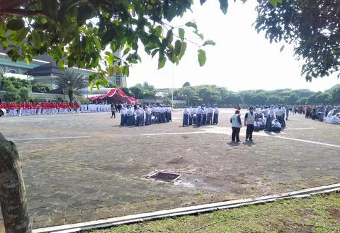 Ceremony students school Stock Photos