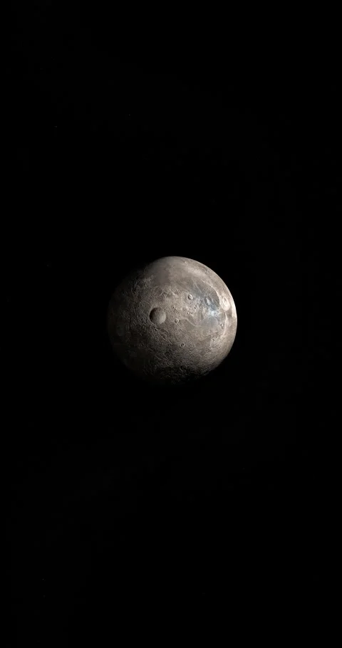 Ceres, dwarf planet, gyrating. Loop. 4K Vertical 動画素材 233993505