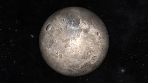 Ceres Dwarf Planet in the Inner Solar System 库存影片 339018899
